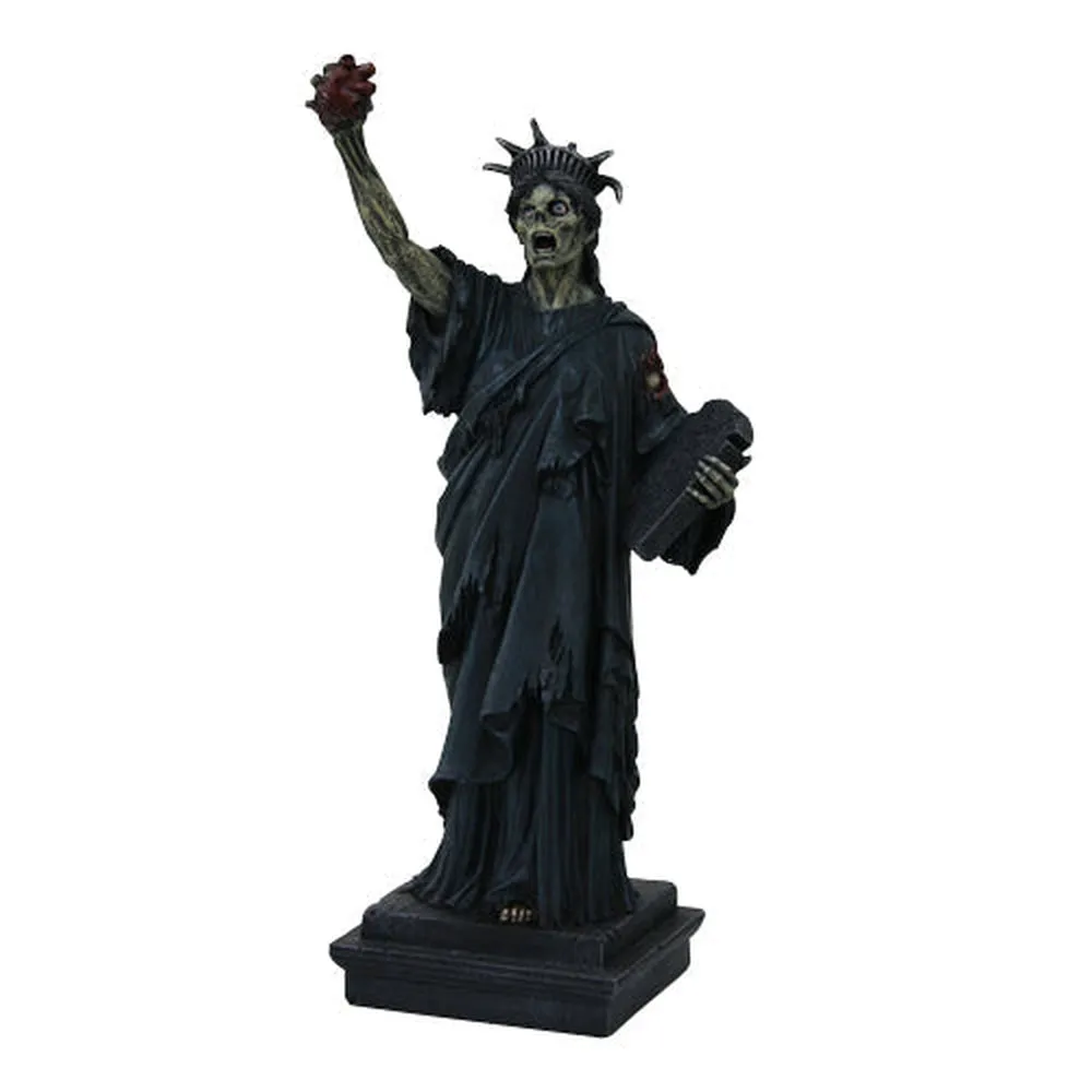 11" Zombie Statue of Liberty Statue