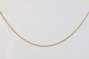 18'' 14k Yellow Gold Link Chain Necklace (4.73g.)