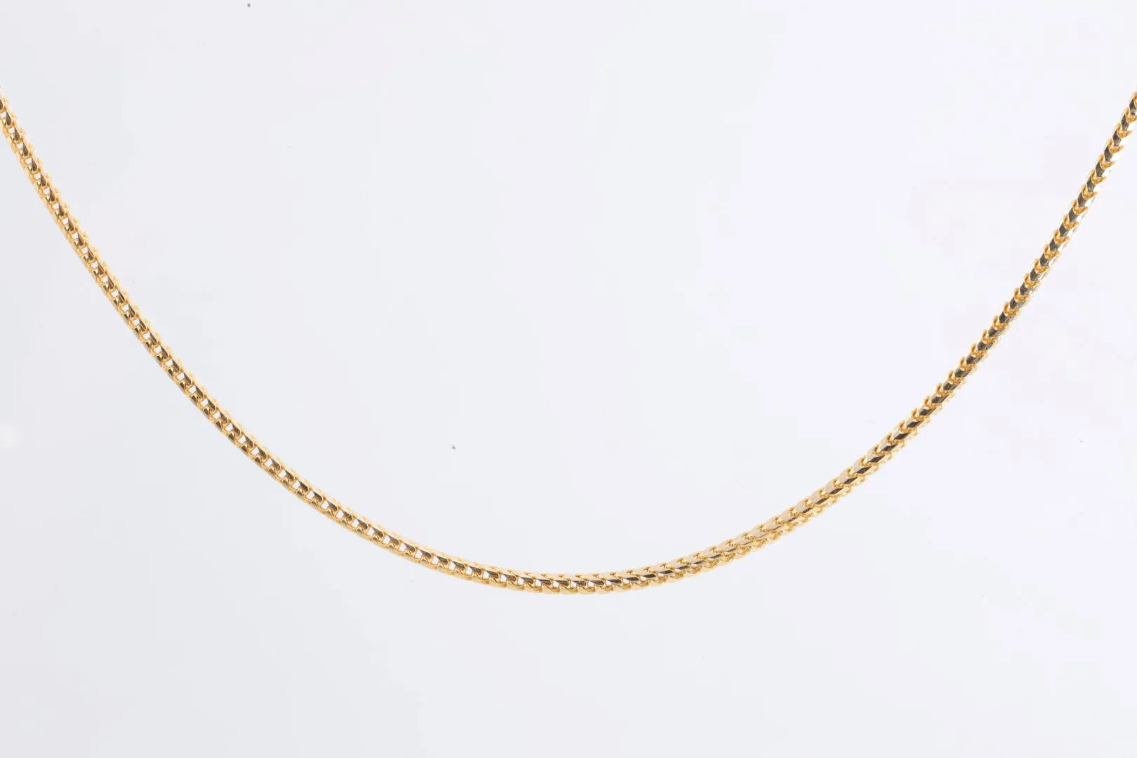 20" 14k Yellow Gold Franco Chain (7.76g.)