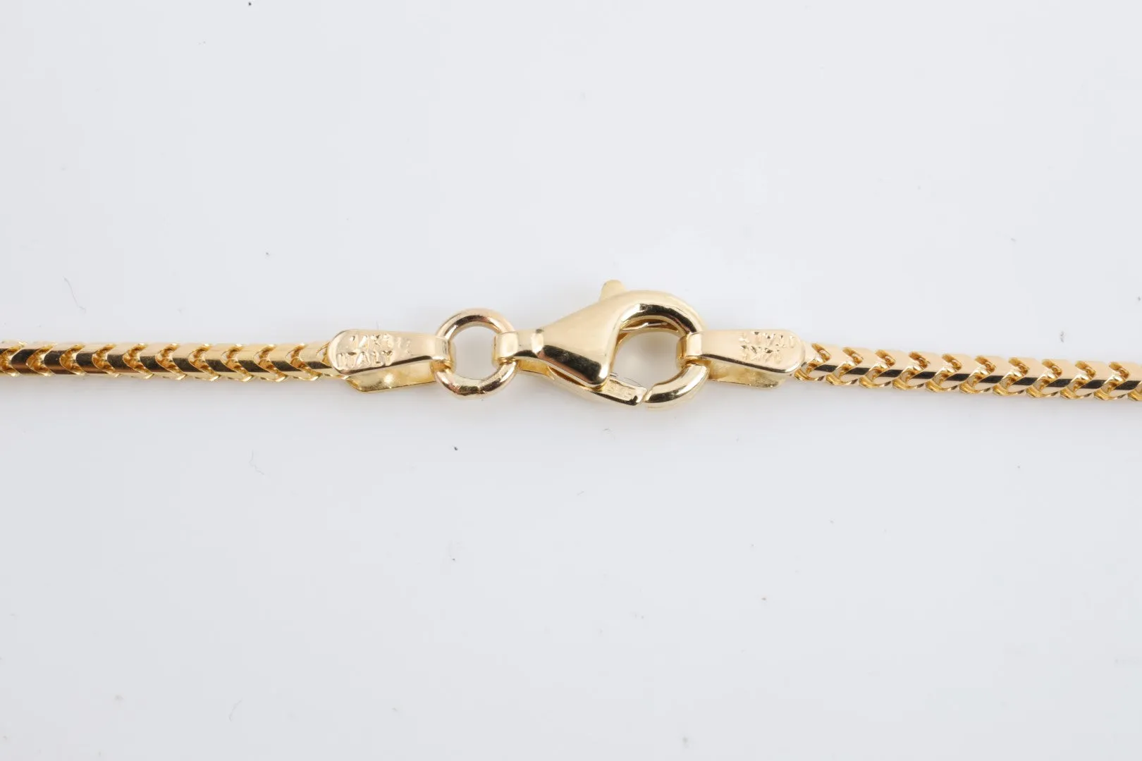 20" 14k Yellow Gold Franco Chain (7.76g.)