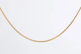 20" 14k Yellow Gold Franco Chain (7.76g.)