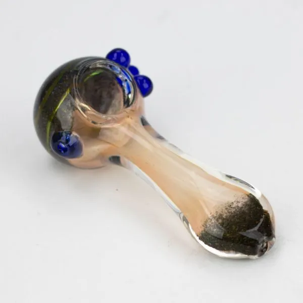 5" Gold Fumed Hand Pipe Pack of 2