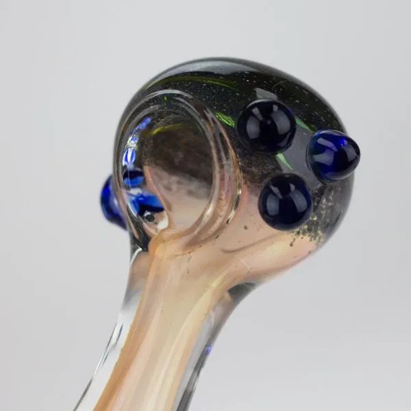 5" Gold Fumed Hand Pipe Pack of 2