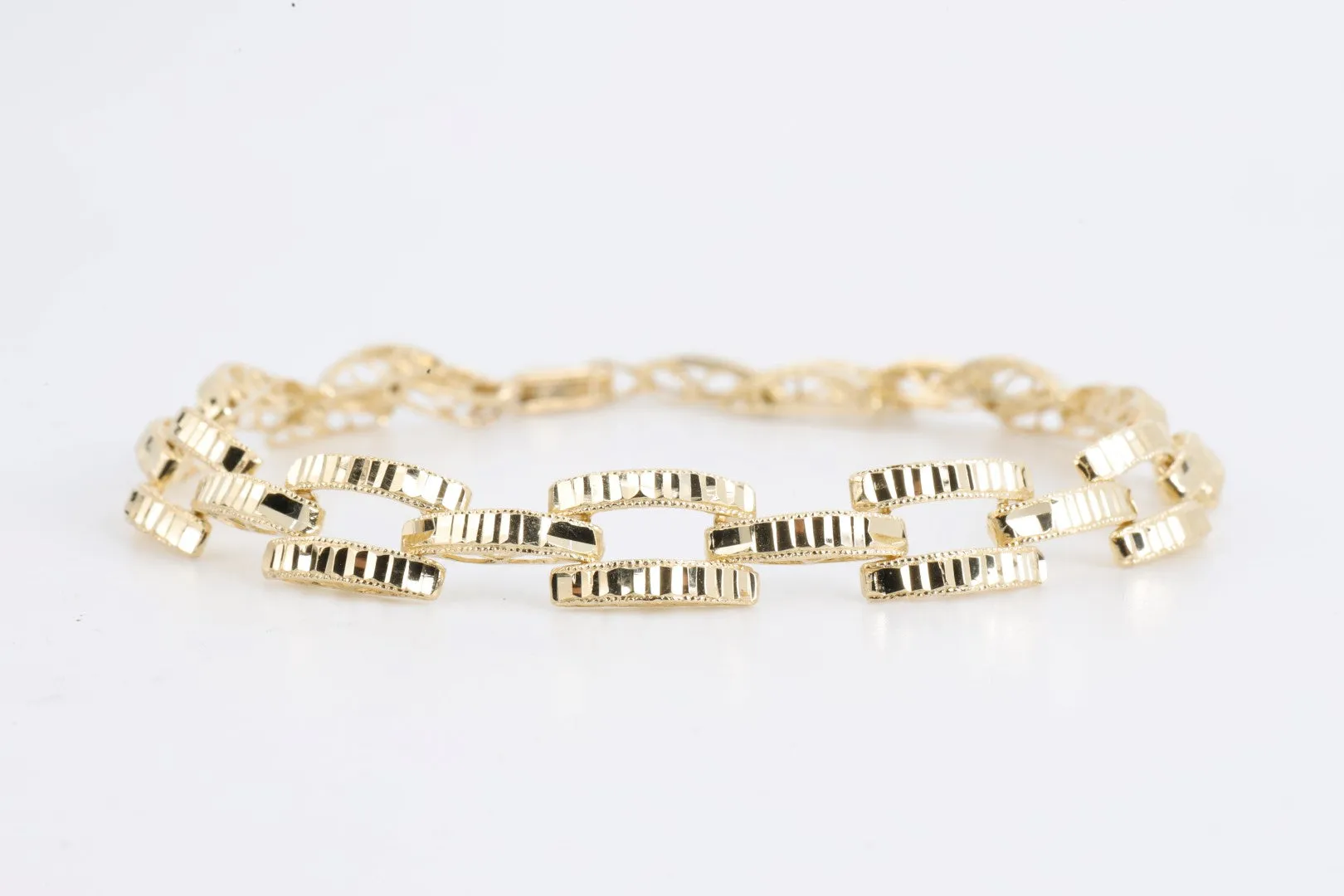 7" 14k Yellow Gold Bracelet (5.82g.)