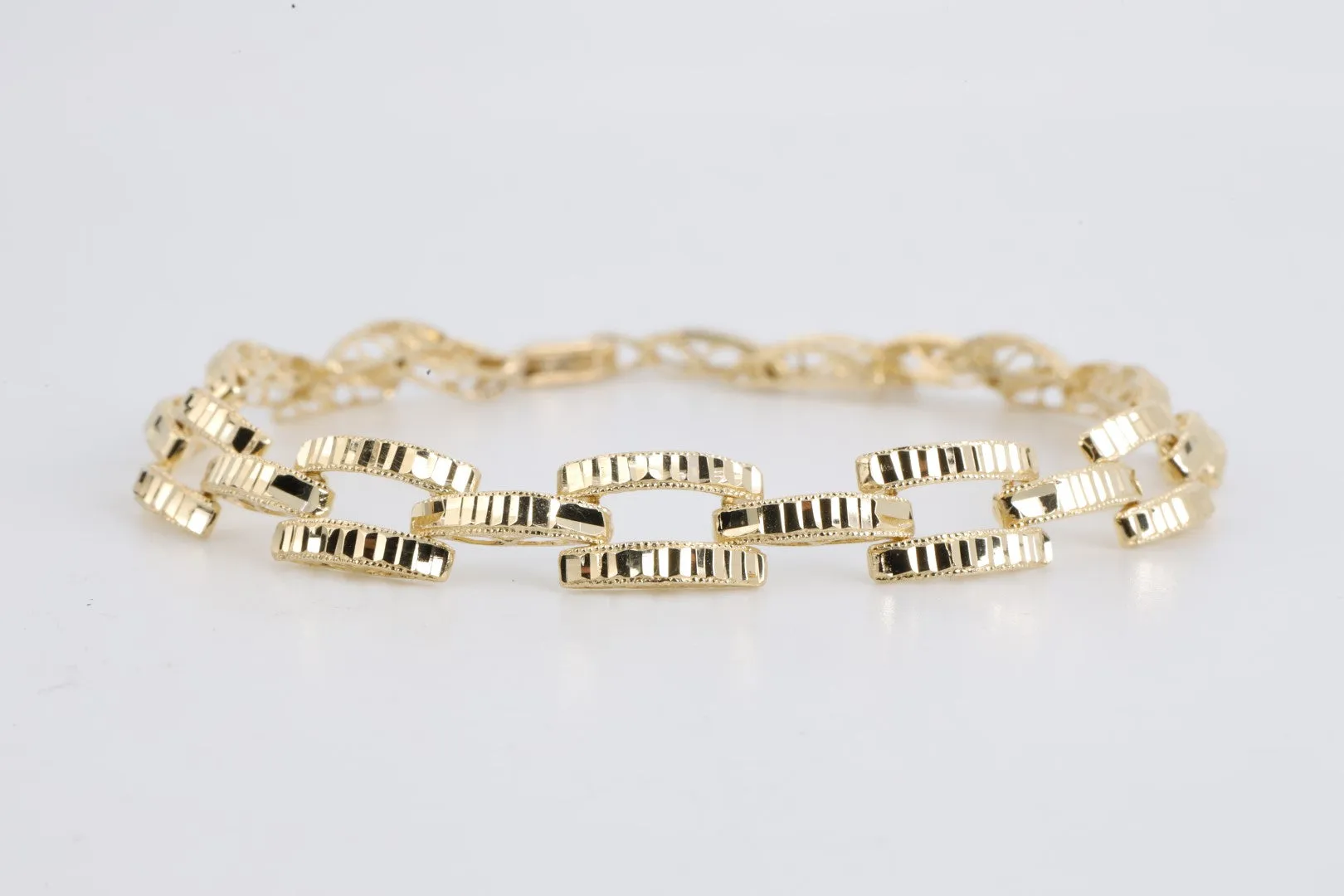 7" 14k Yellow Gold Bracelet (5.82g.)