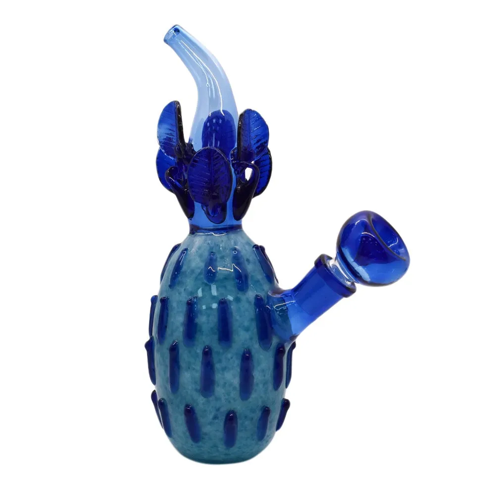 7" Multi Color Pineapple Shaped Bubbler