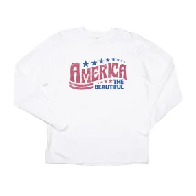 America The Beautiful - Tee (Vintage White, Long Sleeve)