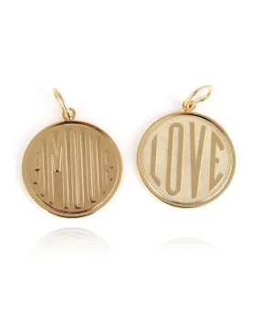 AMOUR Lucky Charm Pendant | Gold-Plated