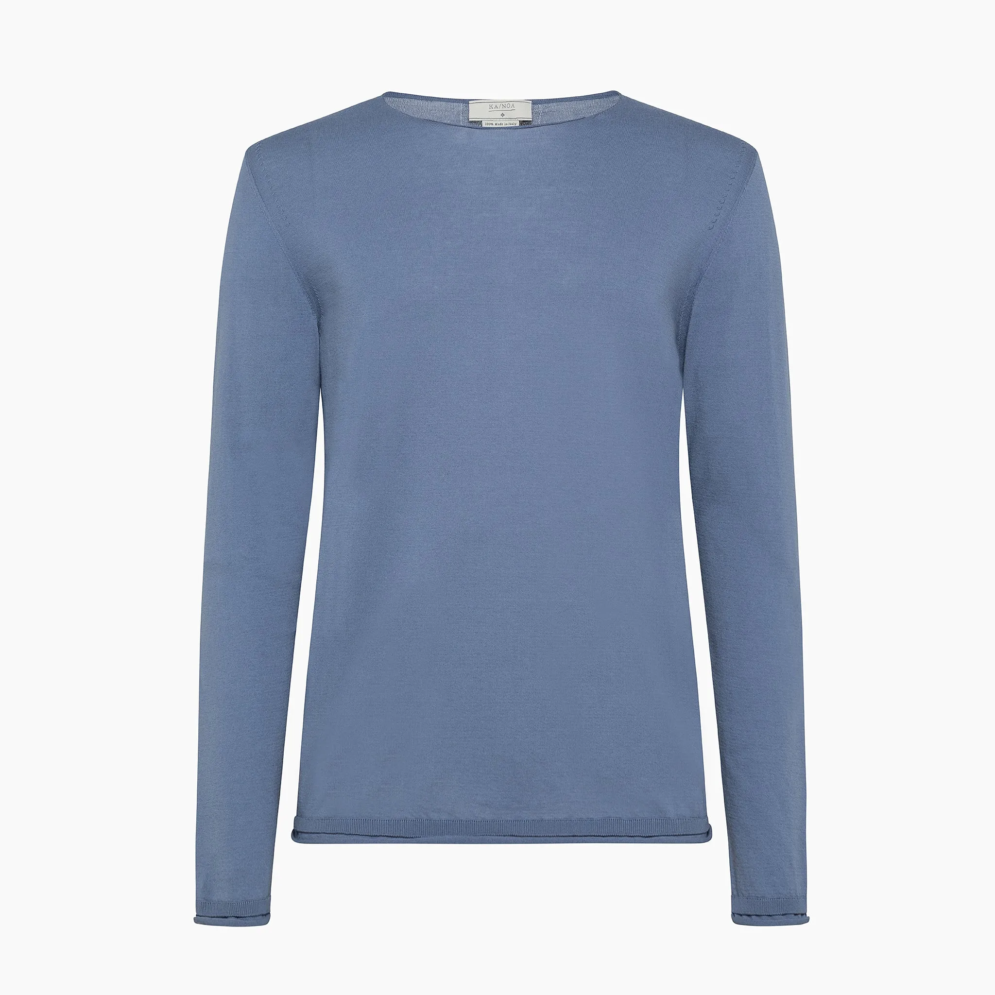 Andreieu crew-neck jumper Compact Cotton