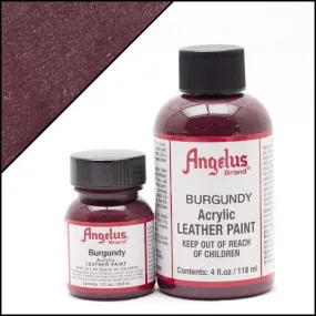 Angelus Leather Paint Burgundy