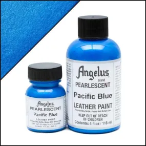 Angelus Pearlescent Leather Paint Pacific Blue