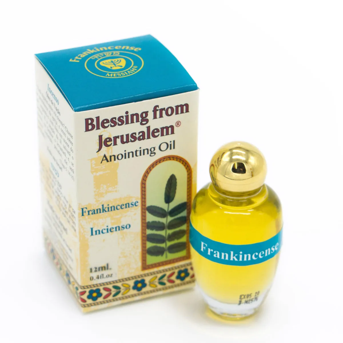 Anointing Oil Frankincense 12 ml -  0.4 fl.oz from Holyland