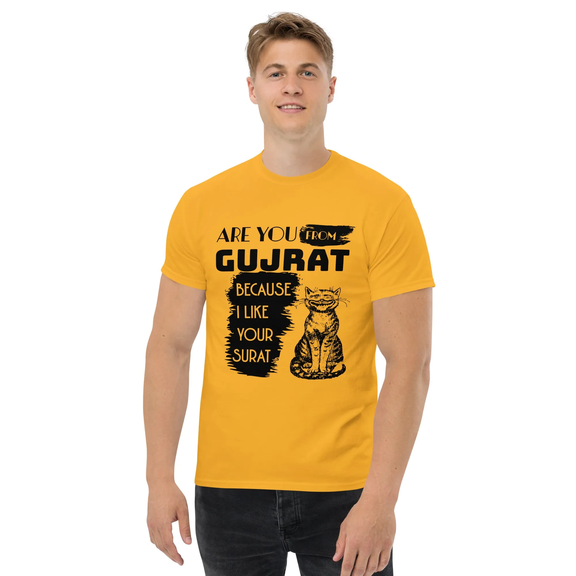 Are you from Gujrat Men's classic tee