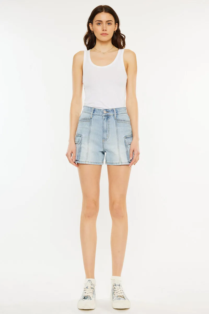 Ashleigh Ultra High Rise Cargo Shorts