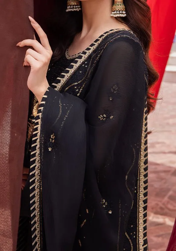 Asim Jofa Abresham Pakistani Chiffon Dress