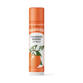 Badger Classic Organic Lip Balm - Tangerine Breeze