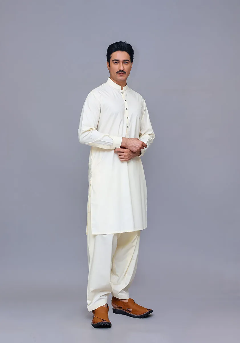 Basic Poly Viscose Maluki Vanilla Ice Classic Fit Suit