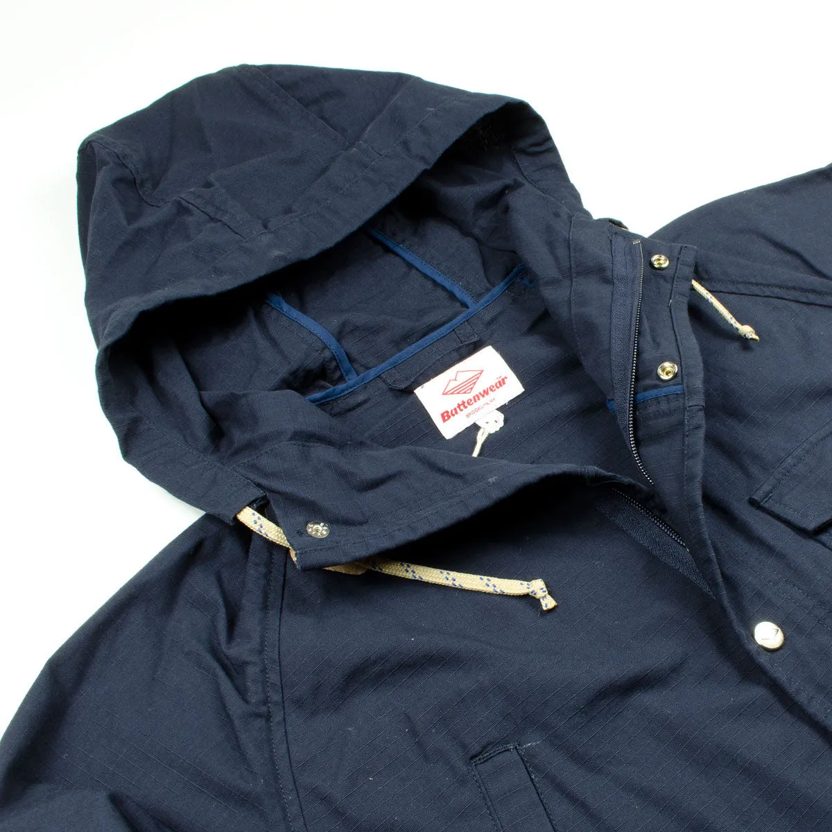 Battenwear - Light Shell Ripstop Parka - Dark Navy