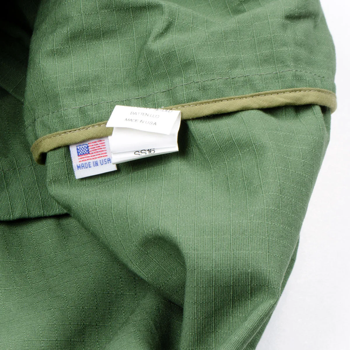 Battenwear - Light Shell Ripstop Parka - Olive Drab