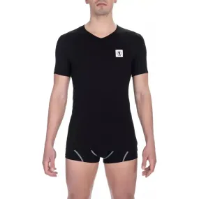 Bikkembergs Black Cotton Men T-Shirt