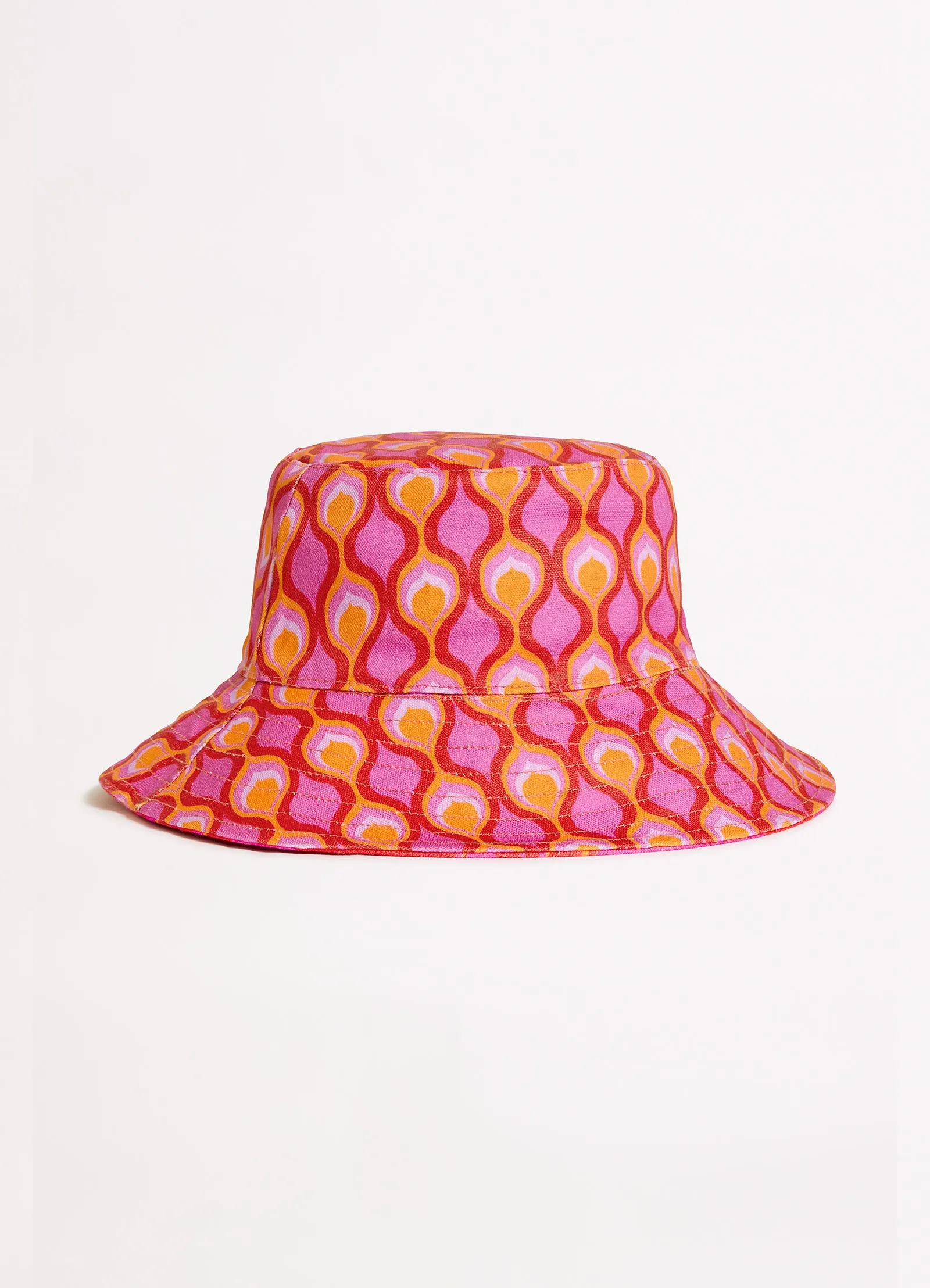 Birds Of Paradise Bucket Hat - Chilli Red