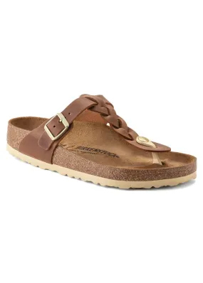 Birkenstock Gizeh Braided Sandal 1021355 Cognac