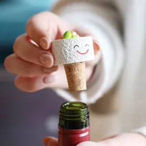 California Roll Sushi Cork Bottle Stopper