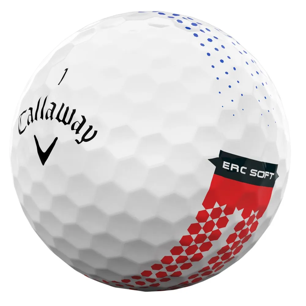 Callaway ERC Soft 360 Fade '23 Golf Balls - Dozen