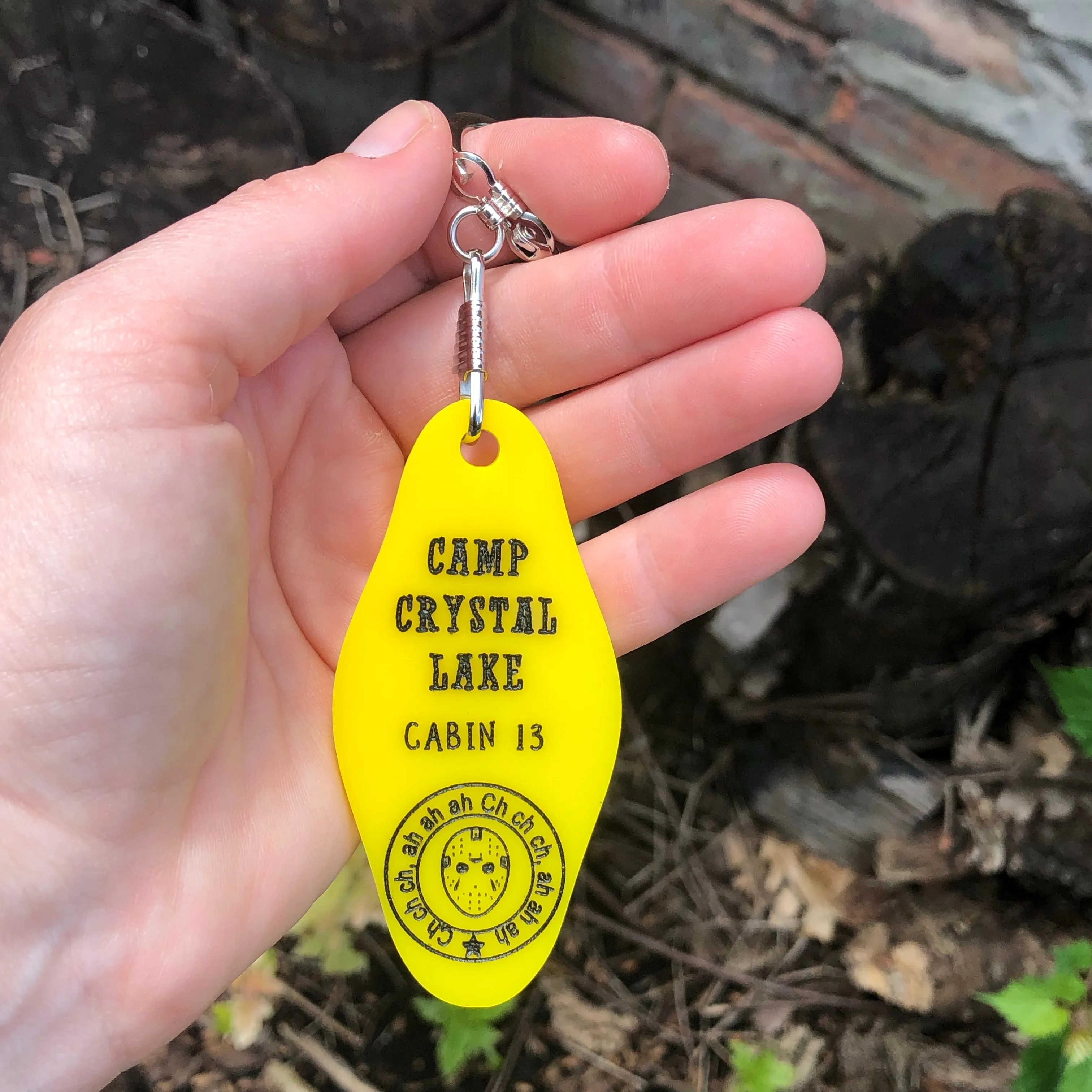 Camp Crystal Lake Keychain Friday the 13th