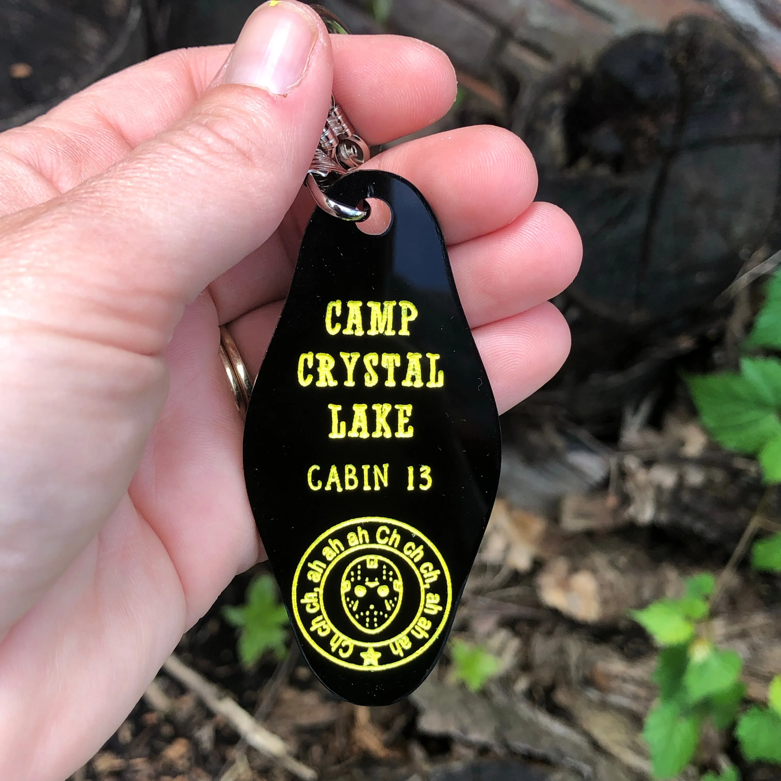 Camp Crystal Lake Keychain Friday the 13th