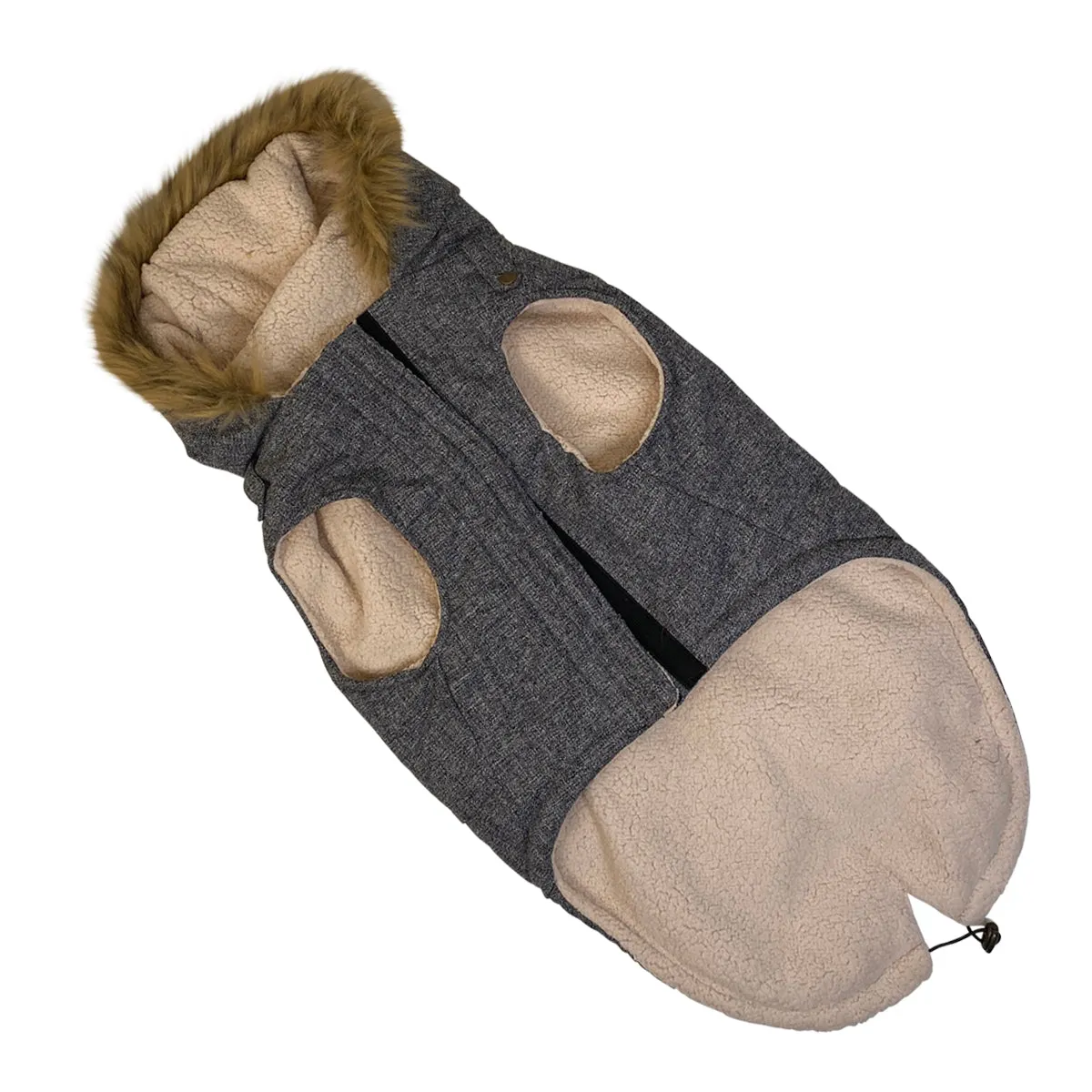 Canada Pooch 'Alaskan Army' Parka in Grey - 22