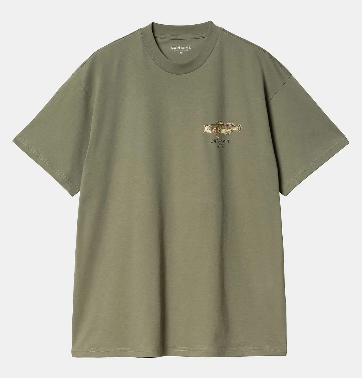 Carhartt WIP Fish T-Shirt in Dollar Green