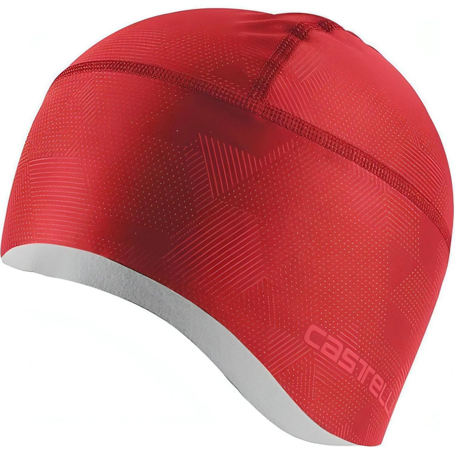 Castelli Pro Thermal Cycling Skully Beanie - Red