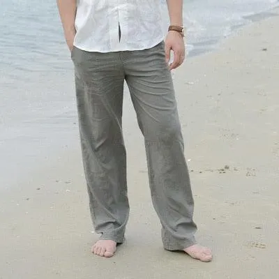 Chen Linen Pants For Men