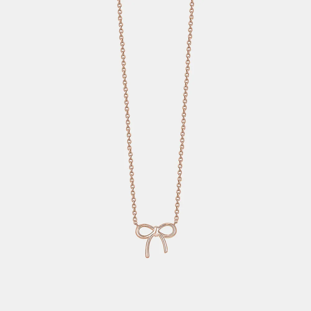 Classic Bow Necklace