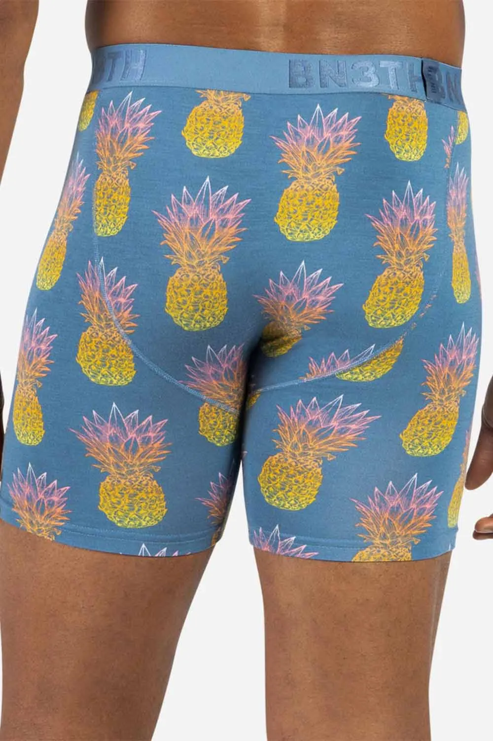 CLASSIC BOXER BRIEF WITH FLY Pineapple Fade Fog