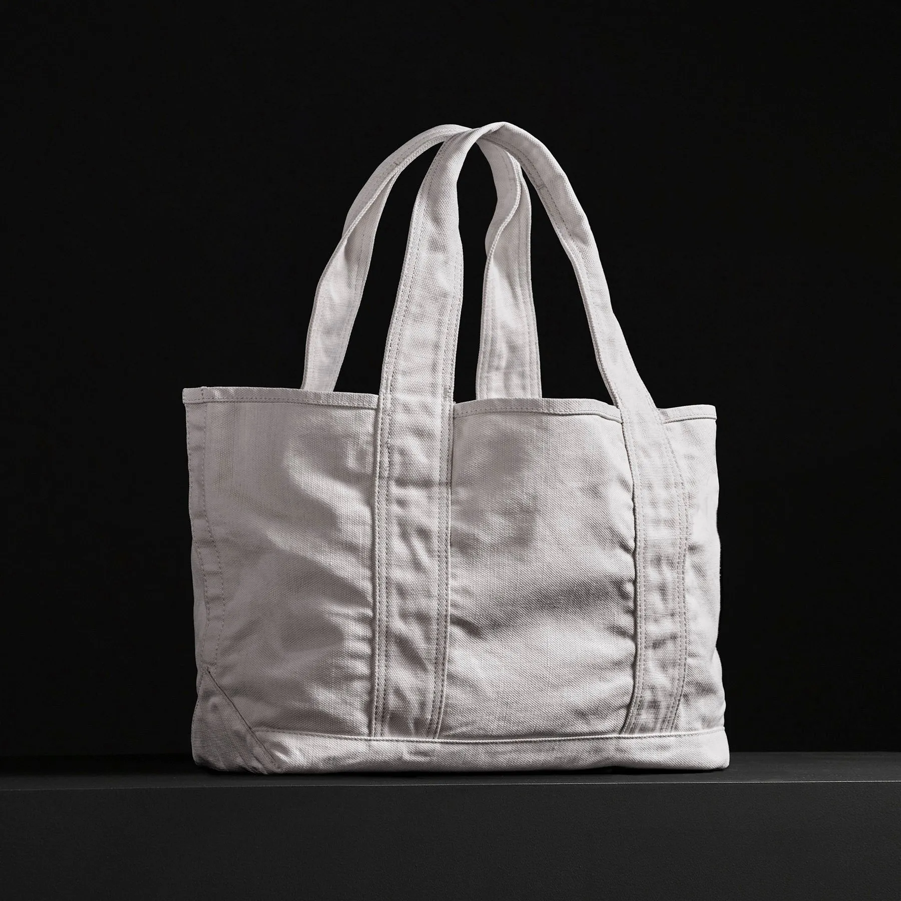 Classic Mini Canvas Tote - White