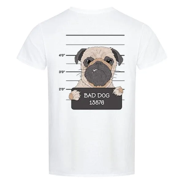 Classic Organic Shirt Rückendruck / Bad Dog