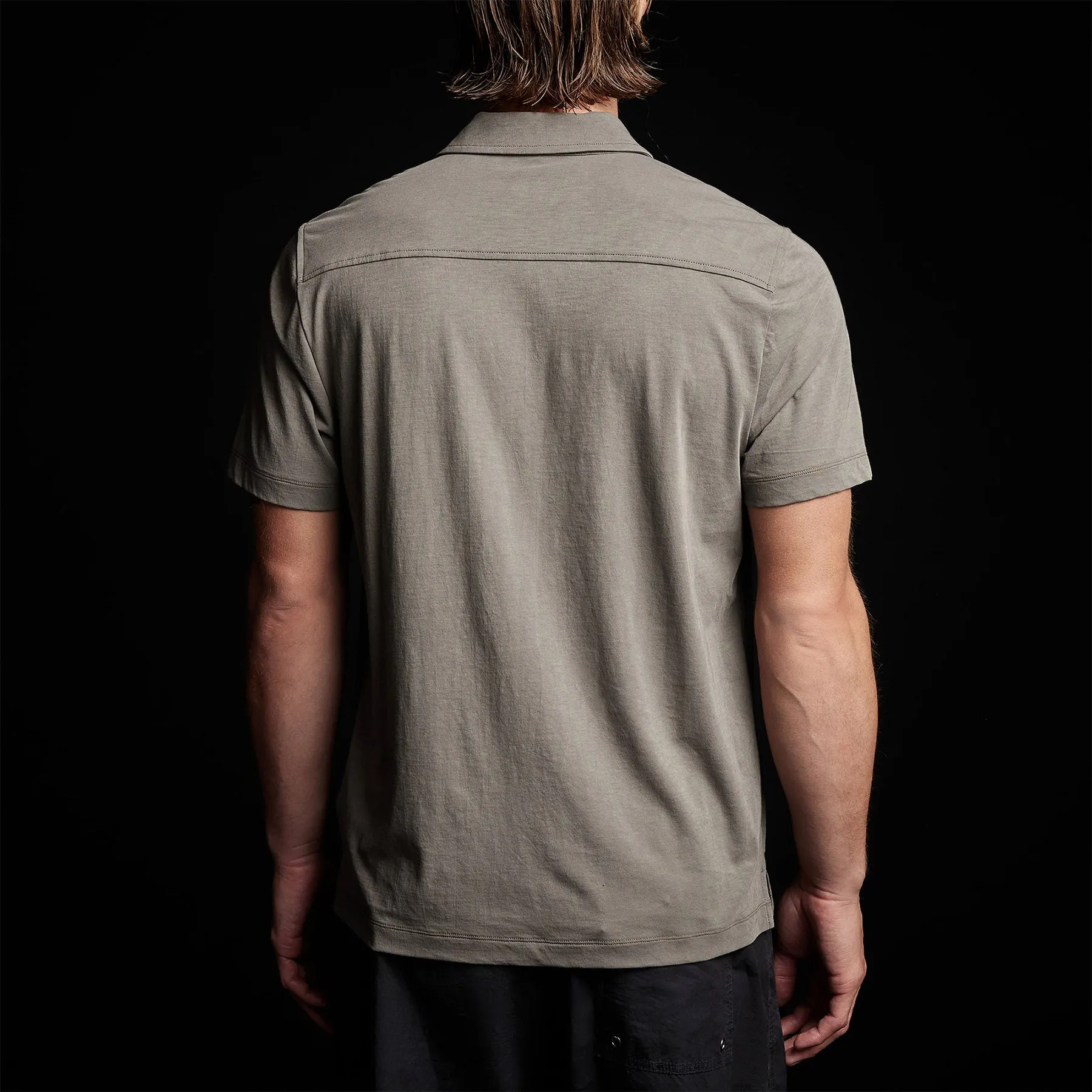 Clean Finish Short Sleeve Shirt - River Rock