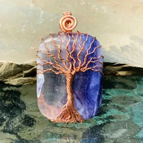 Copper Tree Fluorite - Square