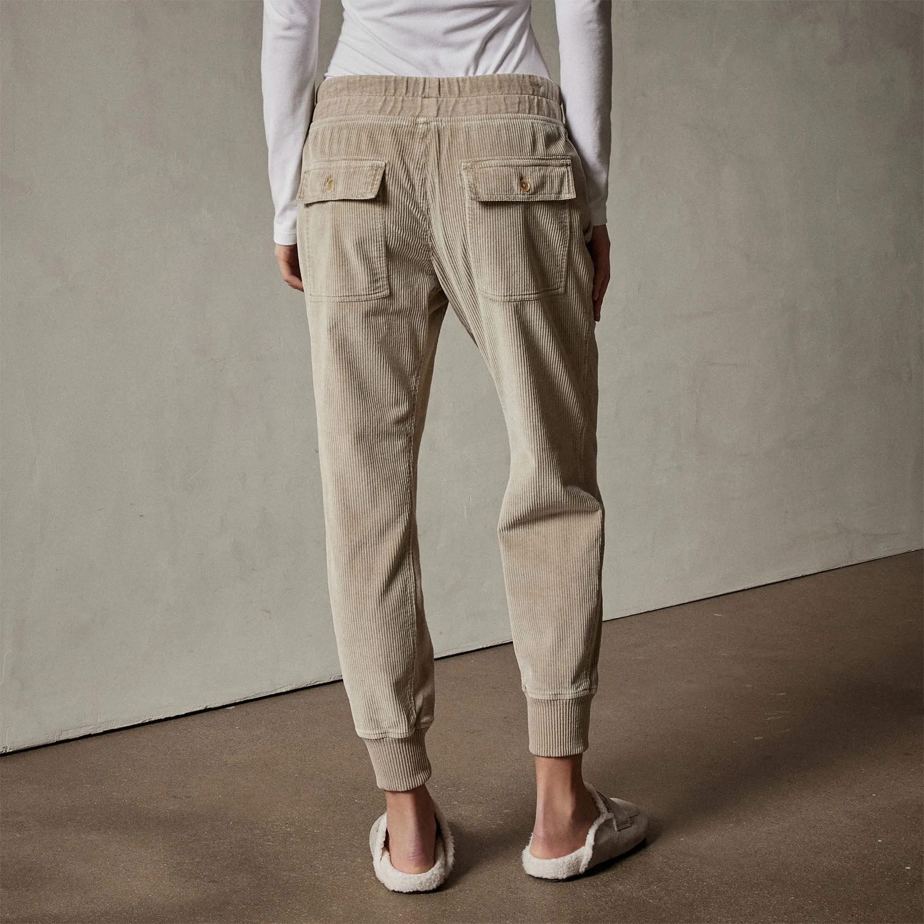 Corduroy Utility Pant - Toast Pigment