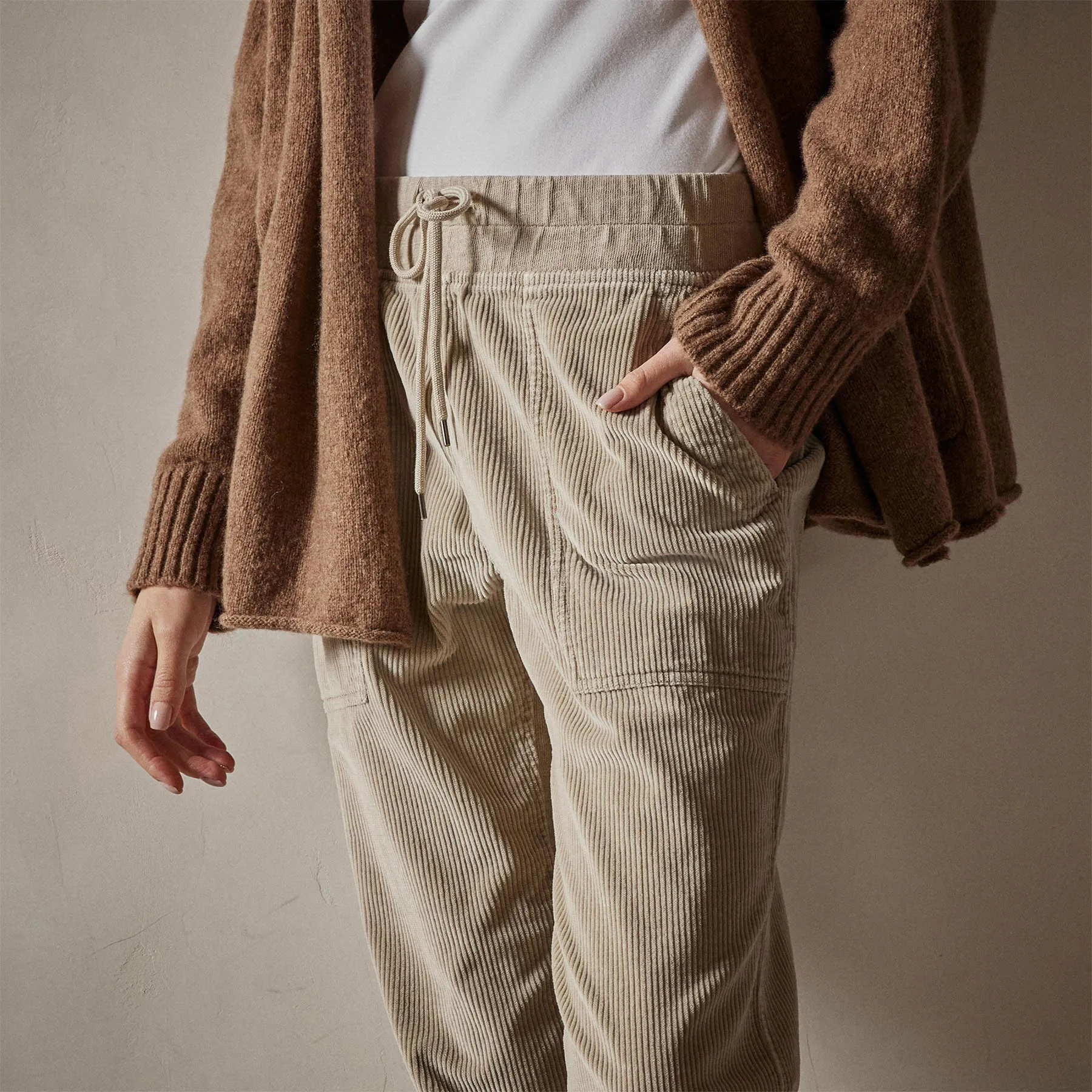 Corduroy Utility Pant - Toast Pigment