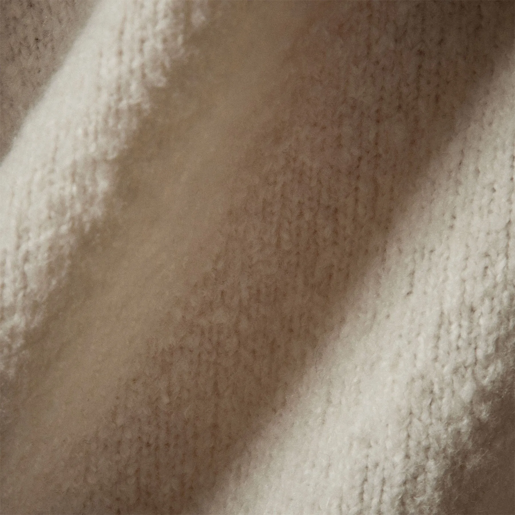 Cotton Cashmere Blend Pullover - Ivory