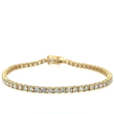 Diamond Tennis Bracelet 4 prong