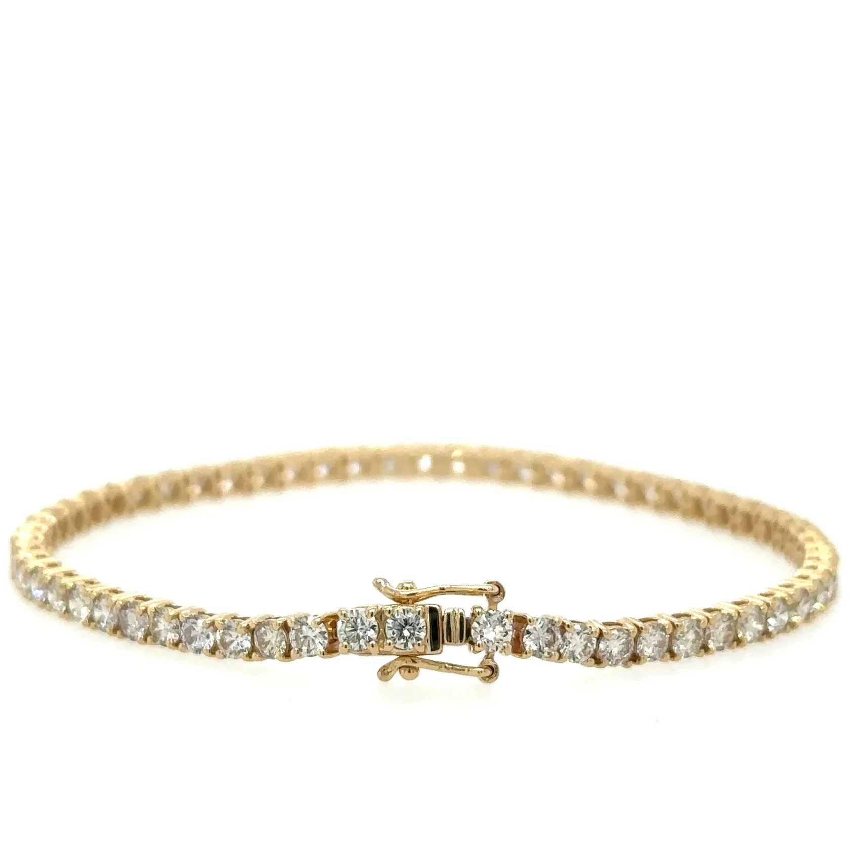 Diamond Tennis Bracelet 4 prong