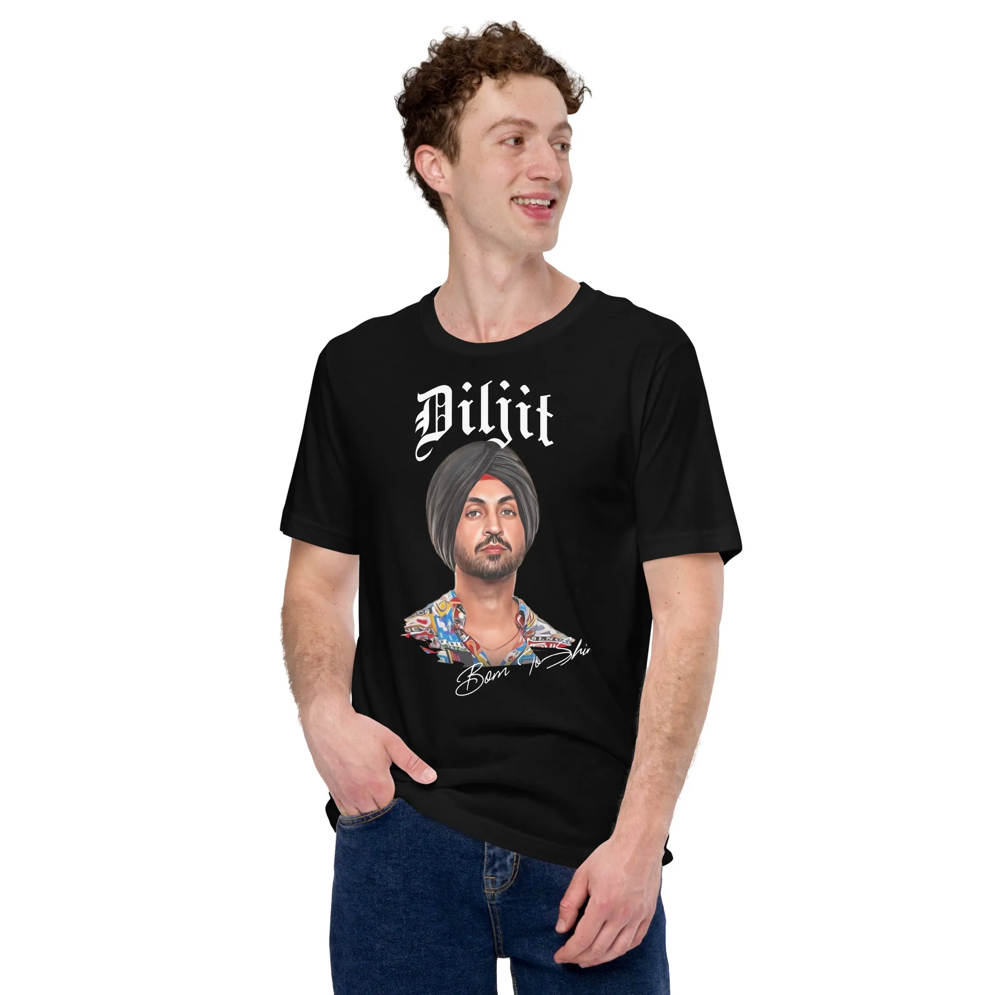 Diljit born to shine t-shirt