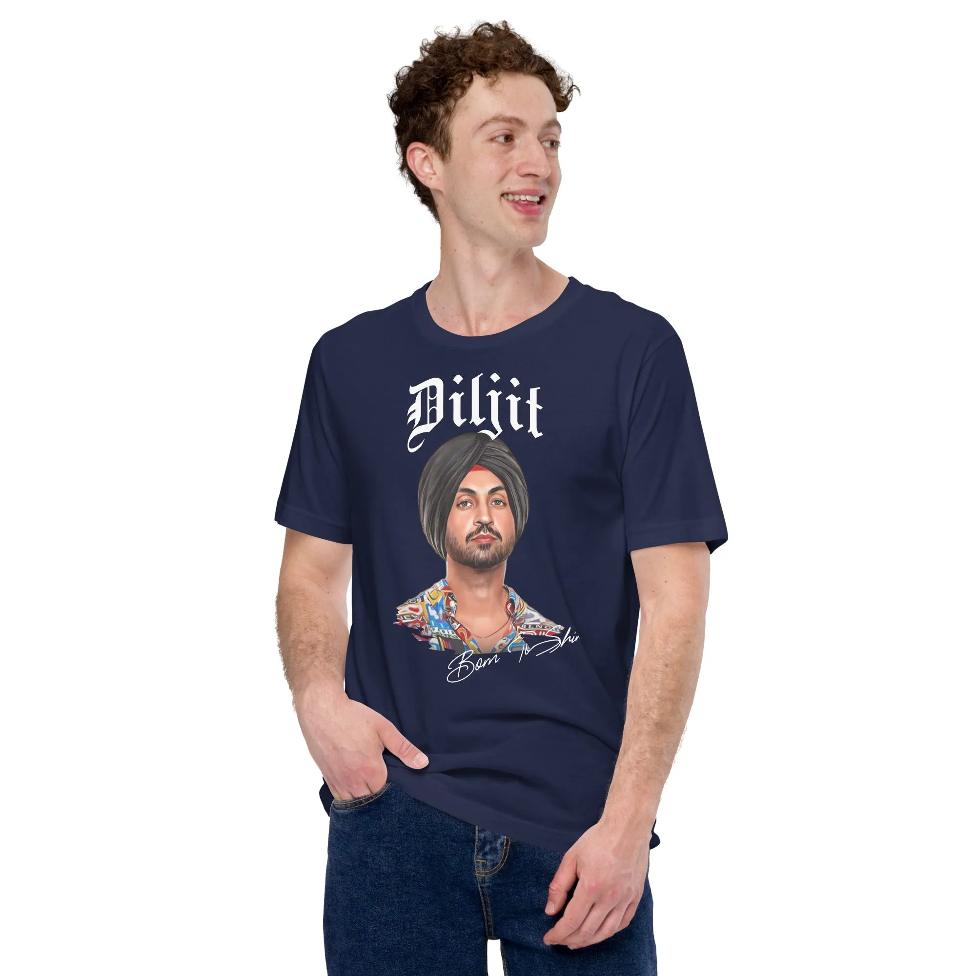 Diljit born to shine t-shirt