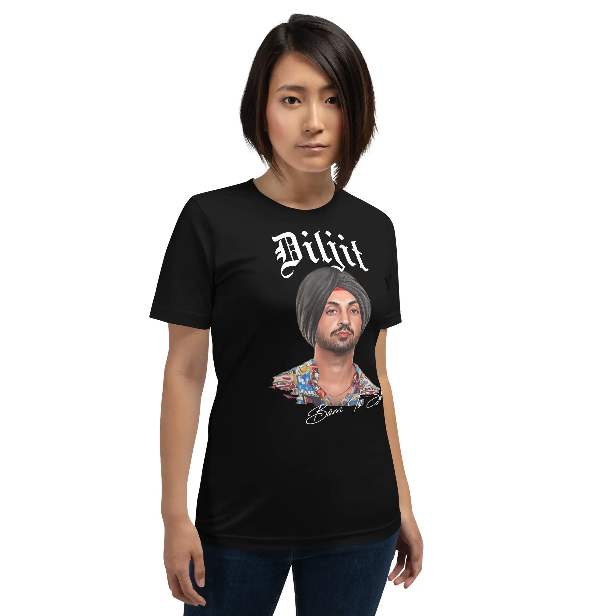 Diljit born to shine t-shirt