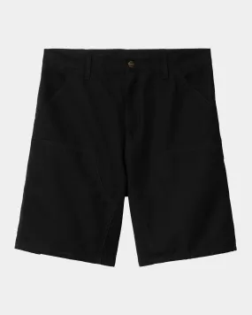 Double Knee Short | Black