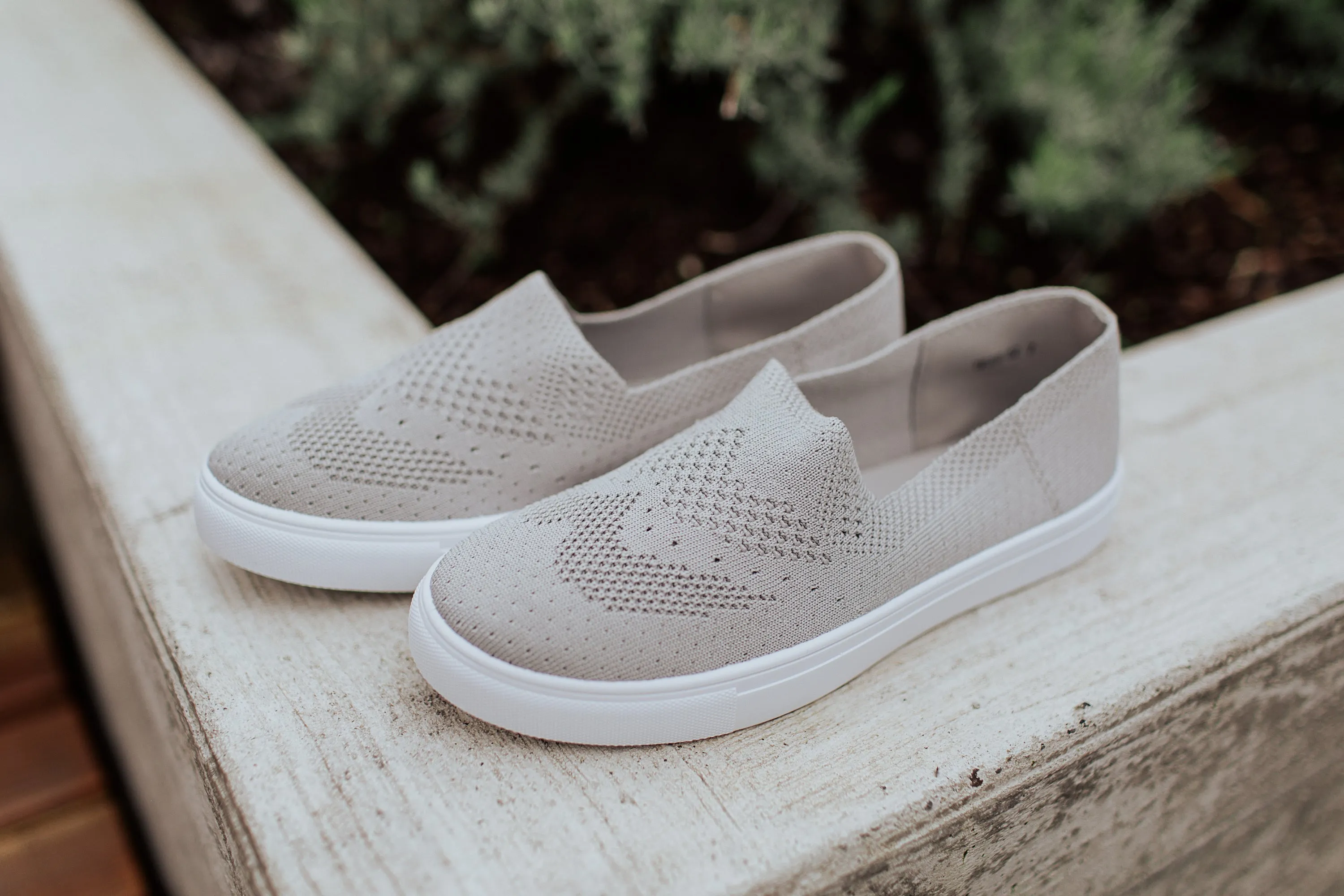 Earl Grey Slip on Sneaker in Black